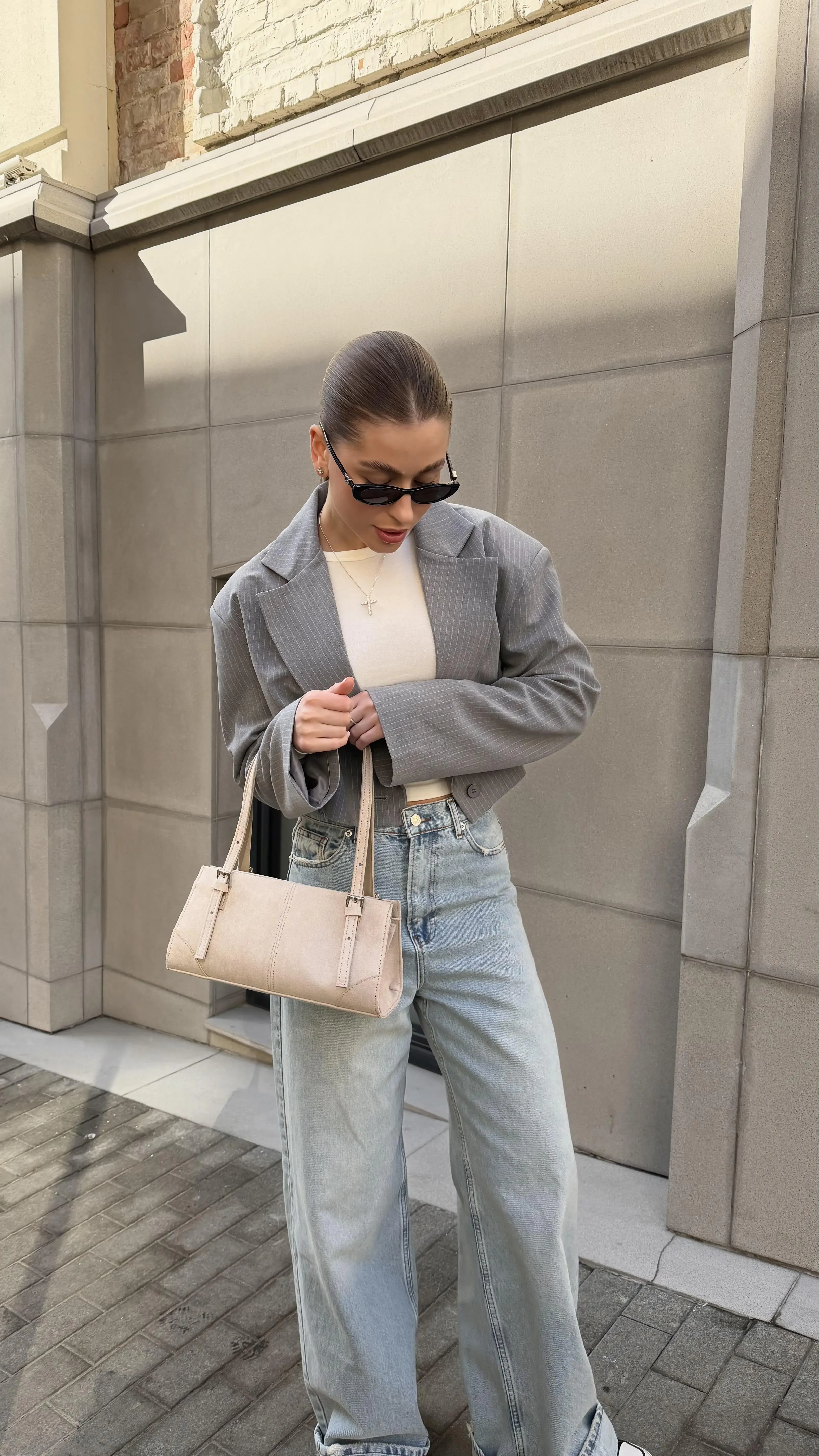 MIRA BAG SUEDE BEIGE
